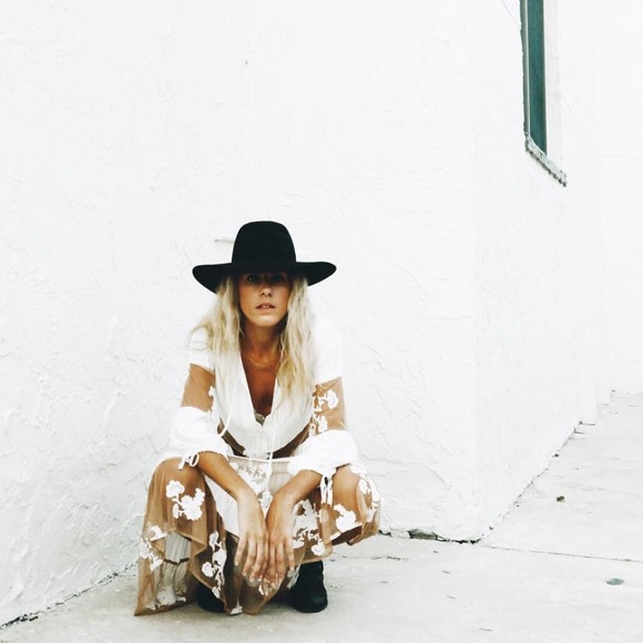 RARE For Love & Lemons Eva Midi Dress - Picture 3 of 13